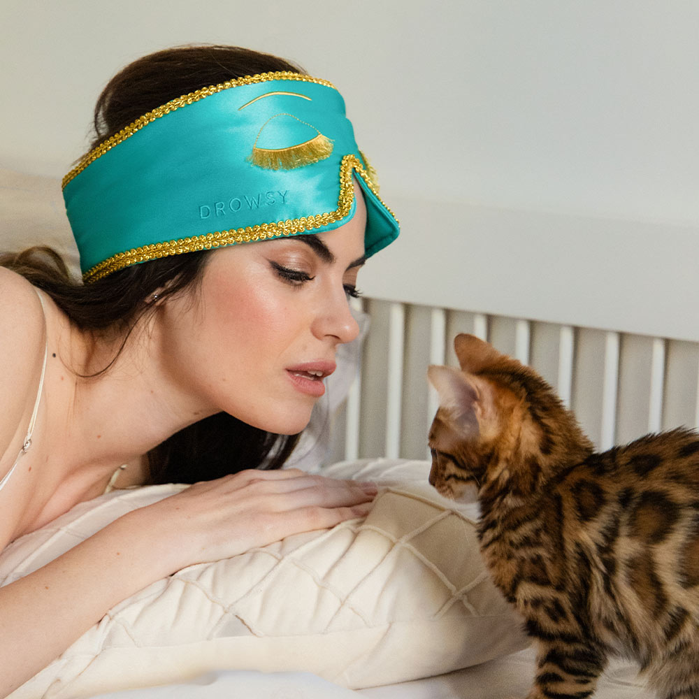 Breakfast at Tiffanys Silk Eye Mask for better sleep