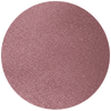 A circular swatch of shimmery mauve eyeshadow with a soft, metallic finish and finely milled texture.